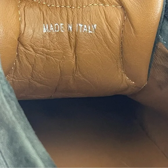 Jimmy Choo Women’s Size 41 Gray Suede & Black Glitter High-Top Sneakers - Picture 11 of 13